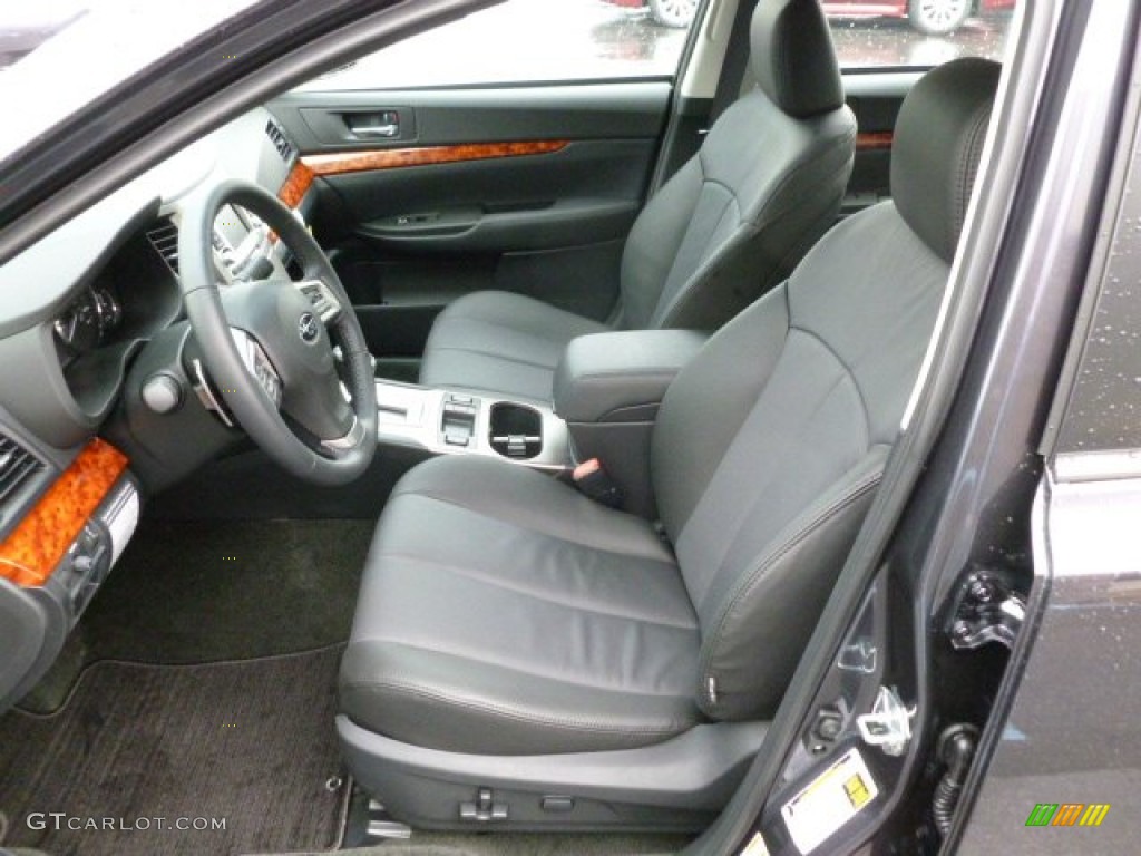 Off Black Interior 2012 Subaru Legacy 2.5i Limited Photo #64981919