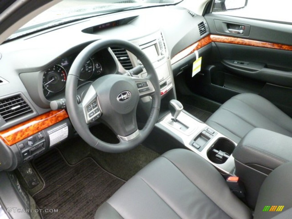 Off Black Interior 2012 Subaru Legacy 2.5i Limited Photo #64981928