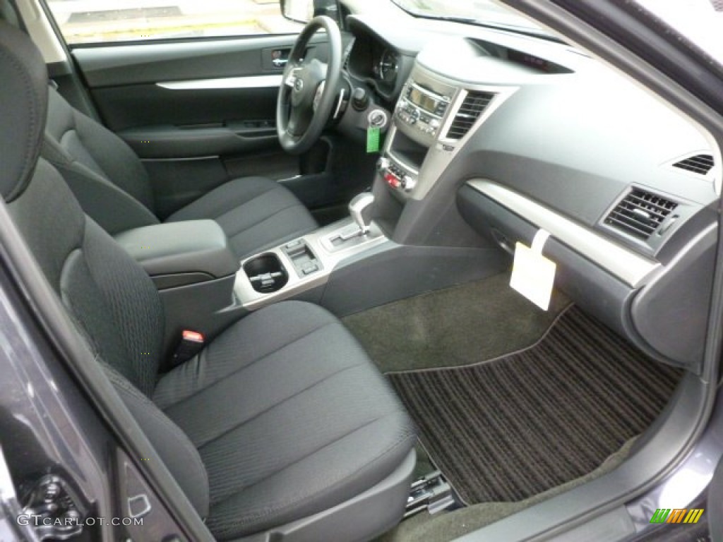 Off Black Interior 2012 Subaru Legacy 2.5i Photo #64982057