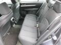 2012 Subaru Legacy Off Black Interior Rear Seat Photo