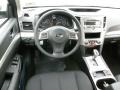 2012 Subaru Legacy Off Black Interior Dashboard Photo