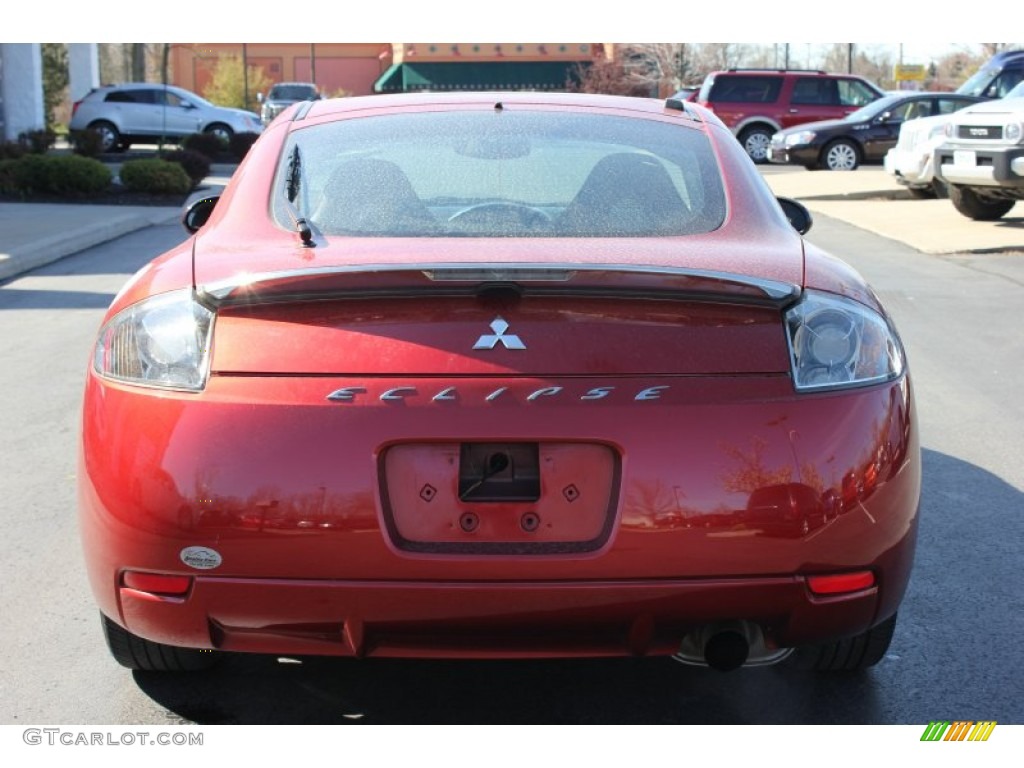 2008 Eclipse GS Coupe - Sunset Orange Pearlescent / Dark Charcoal photo #11