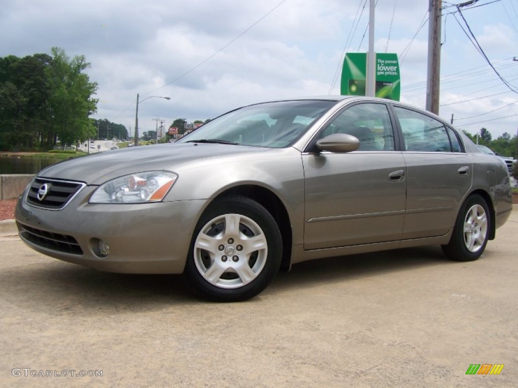 2003 Altima 2.5 S - Polished Pewter Metallic / Frost photo #2