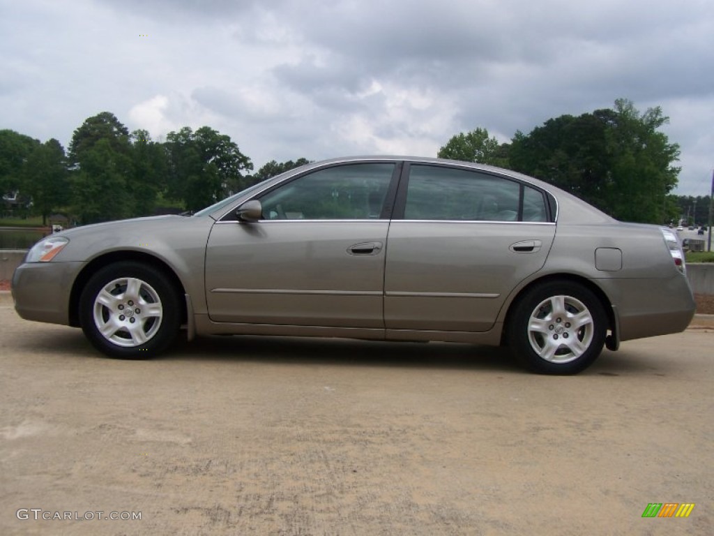 2003 Altima 2.5 S - Polished Pewter Metallic / Frost photo #12