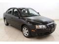 2006 Ebony Black Hyundai Elantra GLS Sedan  photo #1