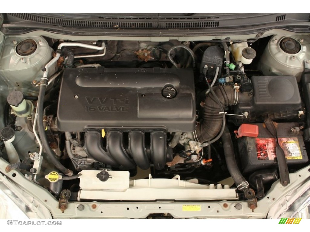 2004 Toyota Corolla LE 1.8 Liter DOHC 16-Valve VVT-i 4 Cylinder Engine Photo #64985687