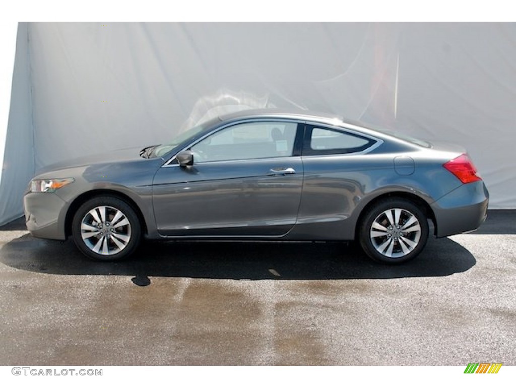 2012 Accord LX-S Coupe - Polished Metal Metallic / Black photo #4