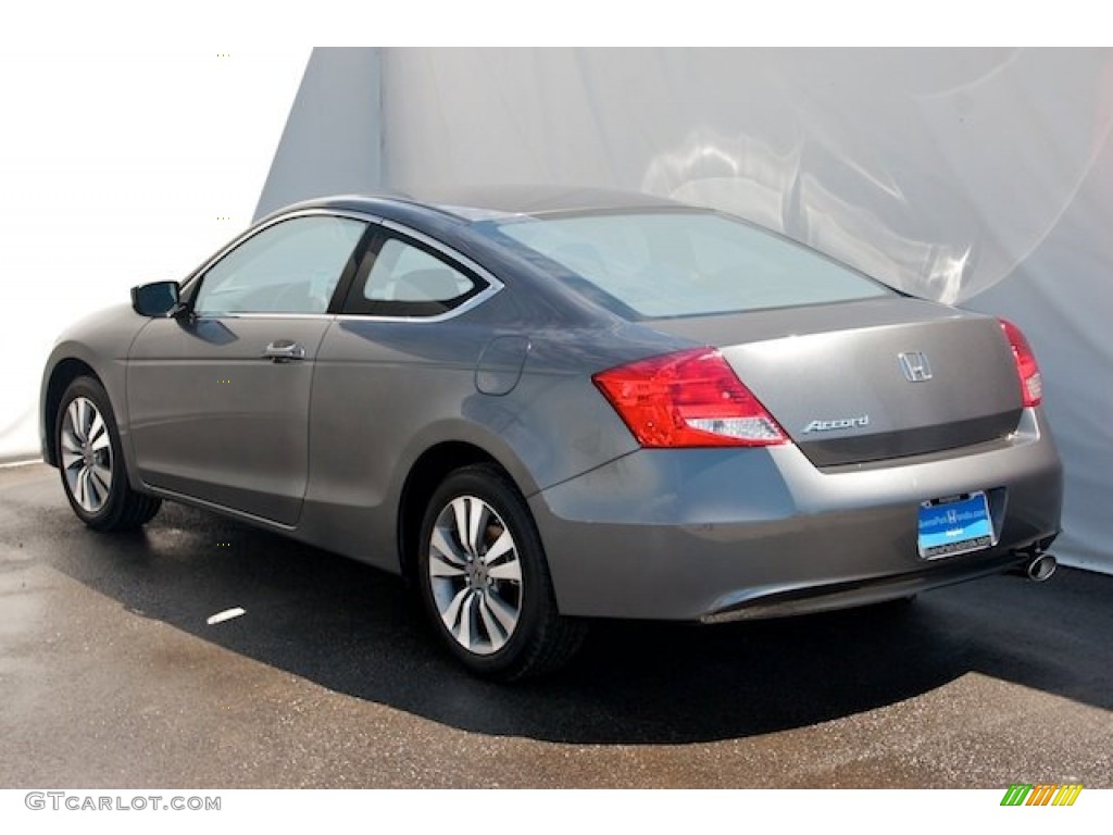 2012 Accord LX-S Coupe - Polished Metal Metallic / Black photo #5