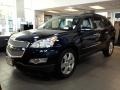 Dark Blue Metallic 2011 Chevrolet Traverse LTZ AWD