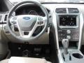 2013 White Platinum Tri-Coat Ford Explorer XLT 4WD  photo #7