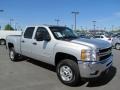 Sheer Silver Metallic 2011 Chevrolet Silverado 2500HD LT Crew Cab 4x4 Exterior