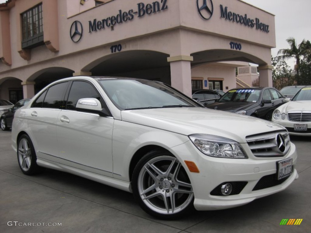 Arctic White Mercedes-Benz C