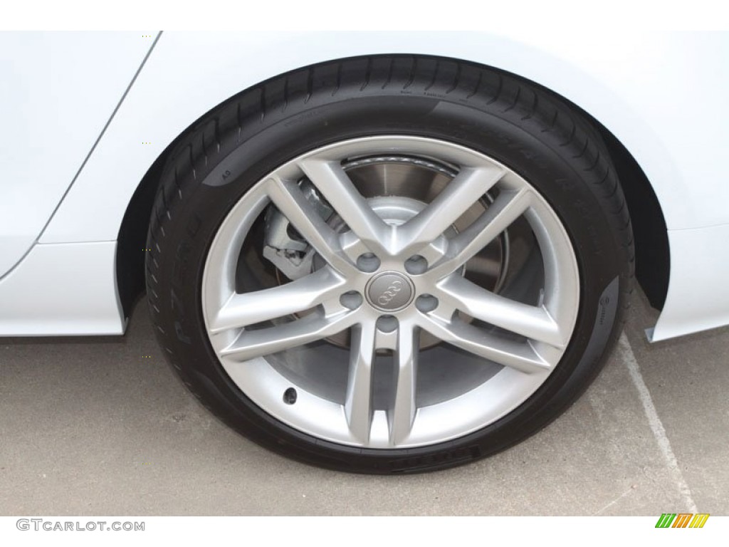 2012 A7 3.0T quattro Premium Plus - Ibis White / Nougat Brown photo #5