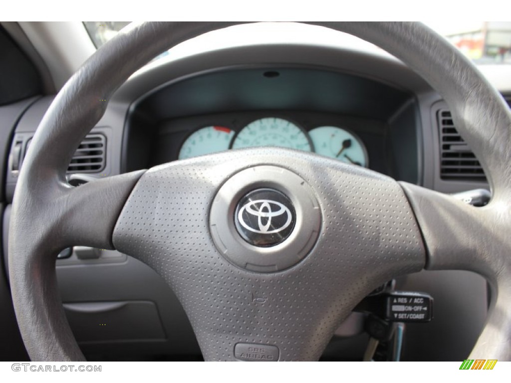 2003 Corolla LE - Super White / Light Gray photo #4
