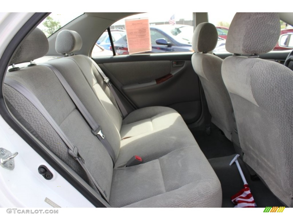 2003 Corolla LE - Super White / Light Gray photo #12