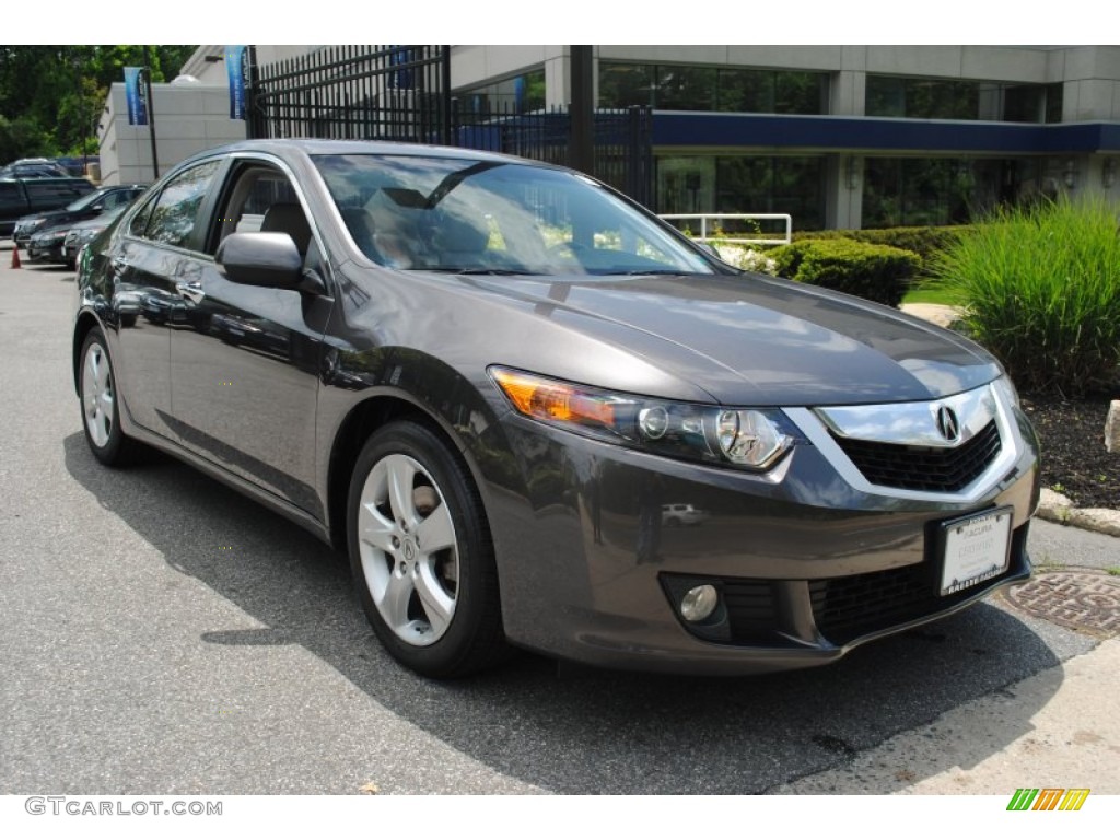 2010 TSX Sedan - Grigio Metallic / Taupe photo #1