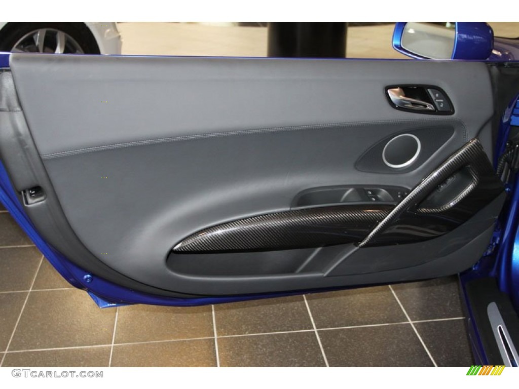 2012 R8 Spyder 5.2 FSI quattro - Sepang Blue Pearl Effect / Black photo #7