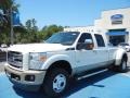 2012 Oxford White Ford F350 Super Duty King Ranch Crew Cab 4x4 Dually  photo #1