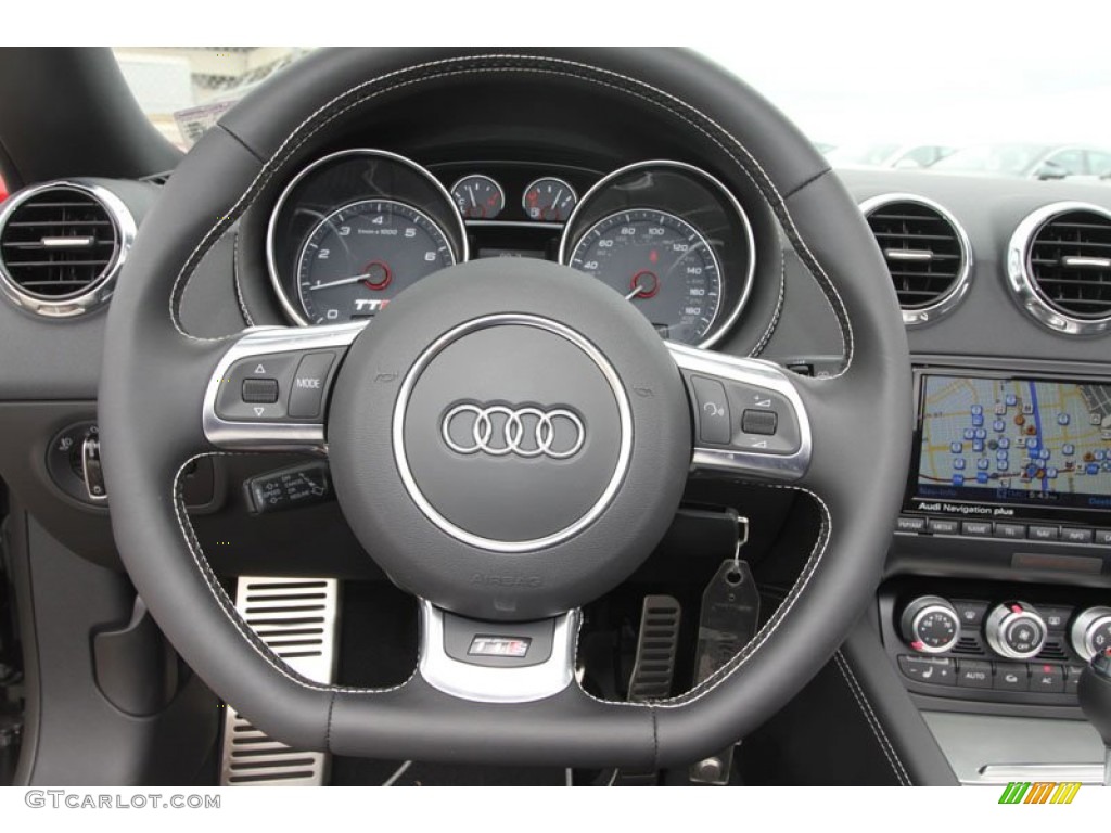 2012 Audi TT S 2.0T quattro Roadster Steering Wheel Photos