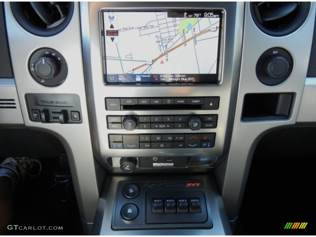 2012 Ford F150 SVT Raptor SuperCrew 4x4 Navigation Photo #64994369