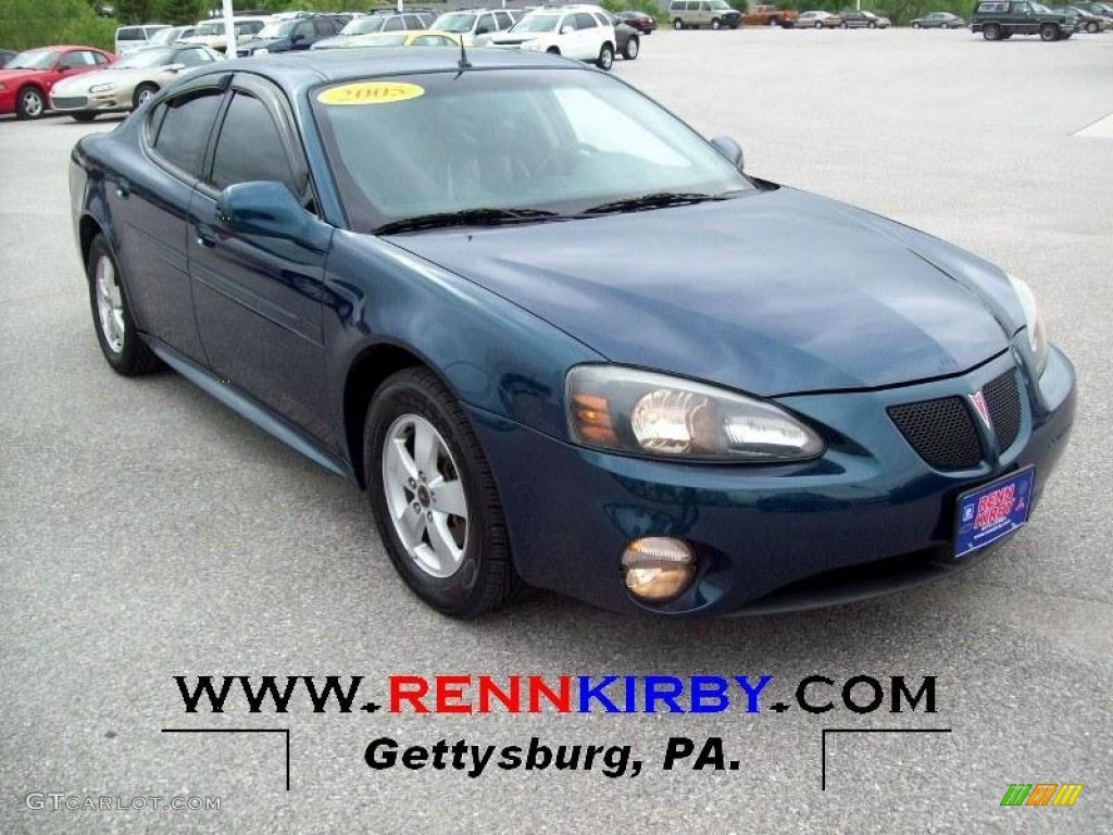 2005 Grand Prix GT Sedan - Blue Green Crystal / Dark Pewter photo #1