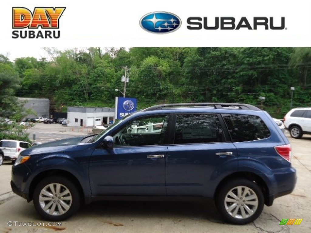 Marine Blue Metallic Subaru Forester