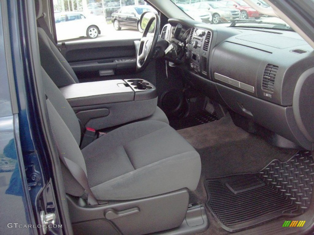2009 Sierra 2500HD SLT Crew Cab 4x4 - Midnight Blue Metallic / Ebony photo #7