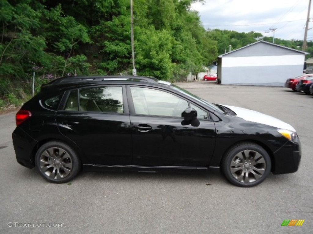 Obsidian Black Pearl 2012 Subaru Impreza 2.0i Sport Limited 5 Door Exterior Photo #64995553