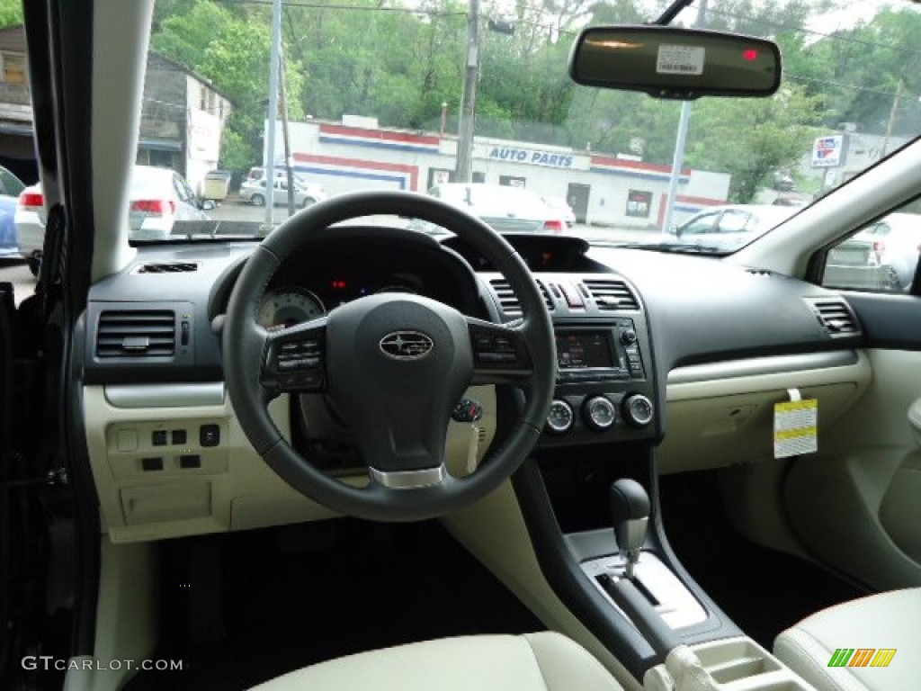 2012 Subaru Impreza 2.0i Sport Limited 5 Door Ivory Dashboard Photo #64995602