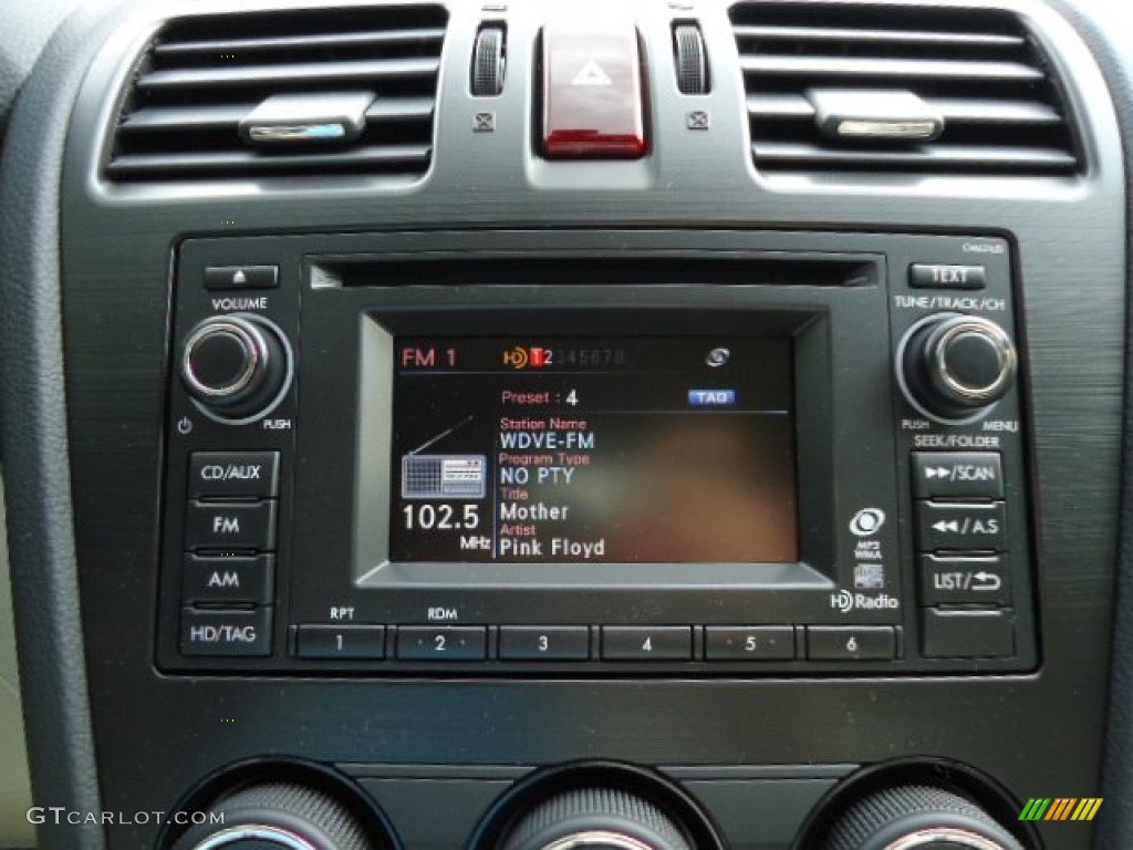 2012 Subaru Impreza 2.0i Sport Limited 5 Door Audio System Photo #64995644