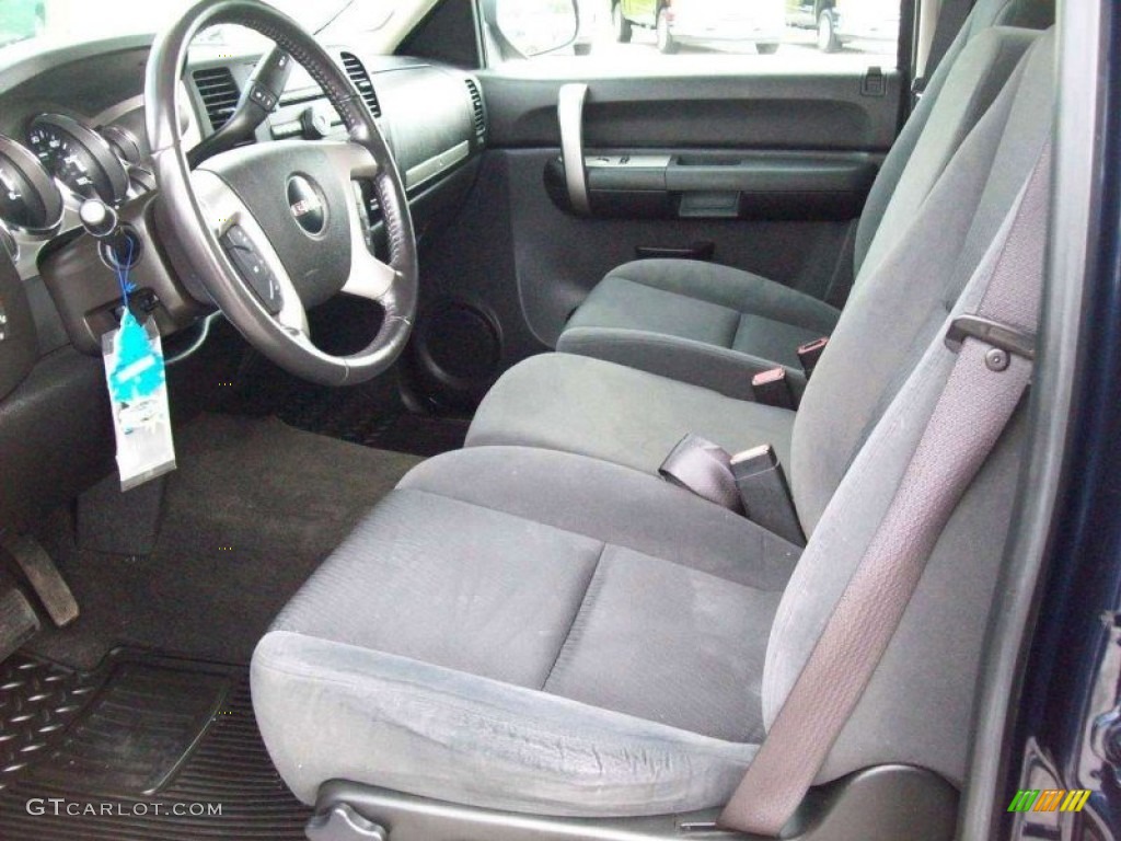 2009 Sierra 2500HD SLT Crew Cab 4x4 - Midnight Blue Metallic / Ebony photo #18