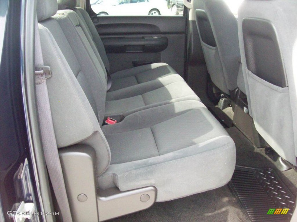 2009 Sierra 2500HD SLT Crew Cab 4x4 - Midnight Blue Metallic / Ebony photo #20
