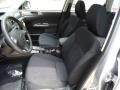 Black 2012 Subaru Forester 2.5 X Interior Color