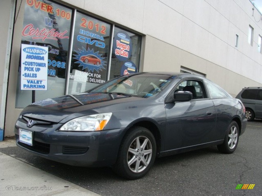 2003 Accord EX V6 Coupe - Graphite Pearl / Black photo #1