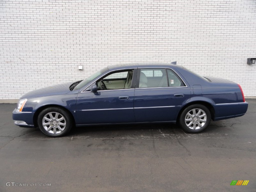 Blue Diamond Tricoat 2009 Cadillac DTS Standard DTS Model Exterior Photo #64996397