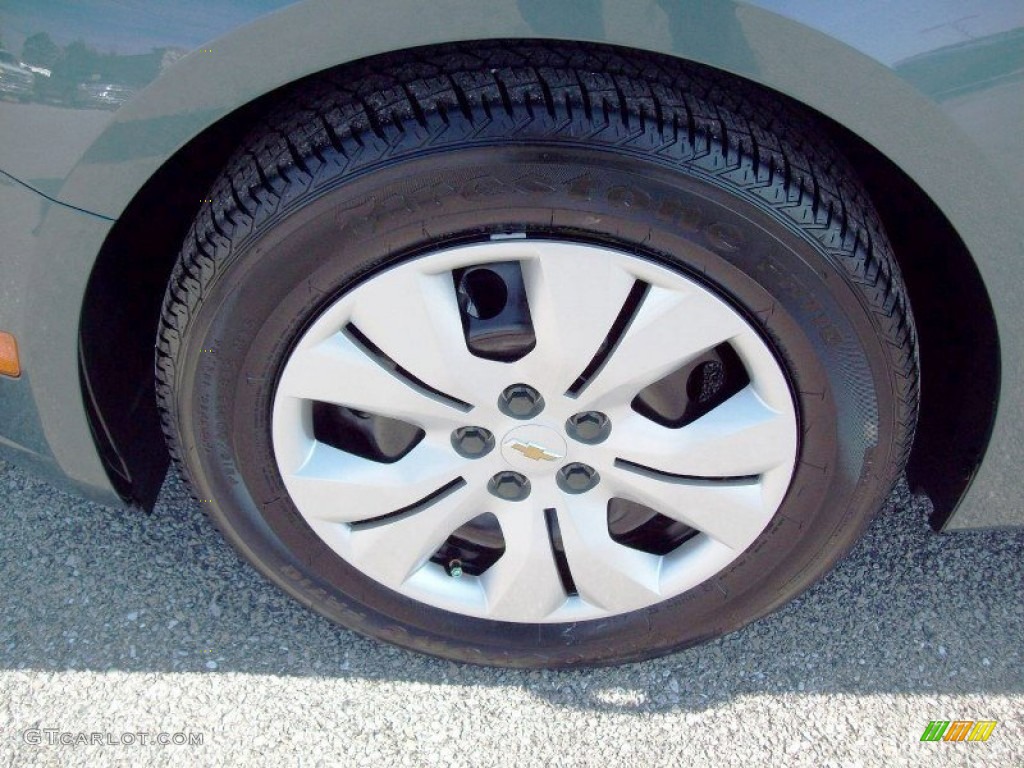 2012 Cruze LS - Blue Granite Metallic / Jet Black/Medium Titanium photo #4