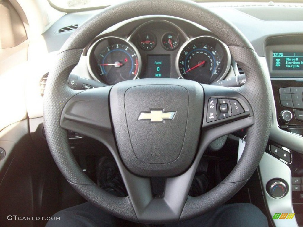 2012 Cruze LS - Blue Granite Metallic / Jet Black/Medium Titanium photo #18