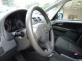 2011 Suzuki SX4 Black Interior Steering Wheel Photo