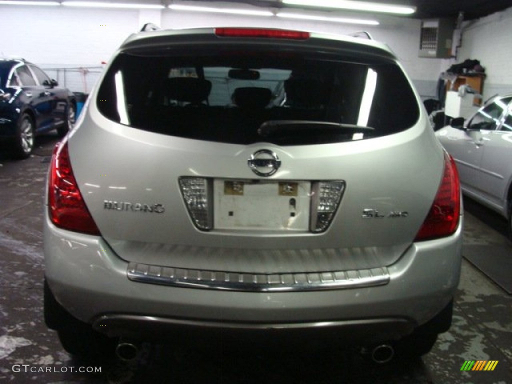 2007 Murano SL AWD - Brilliant Silver Metallic / Charcoal photo #5