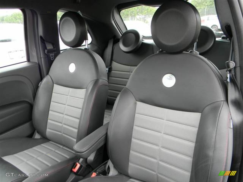 Sport Tessuto Nero/Nero (Black/Black) Interior 2012 Fiat 500 Sport Prima Edizione Photo #64998060