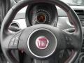 Sport Tessuto Nero/Nero (Black/Black) 2012 Fiat 500 Sport Prima Edizione Steering Wheel