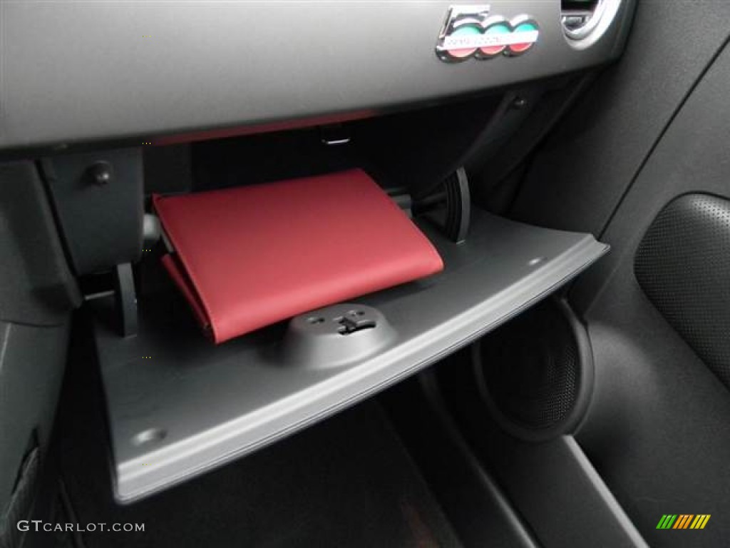 2012 Fiat 500 Sport Prima Edizione Glove Box Photo #64998201