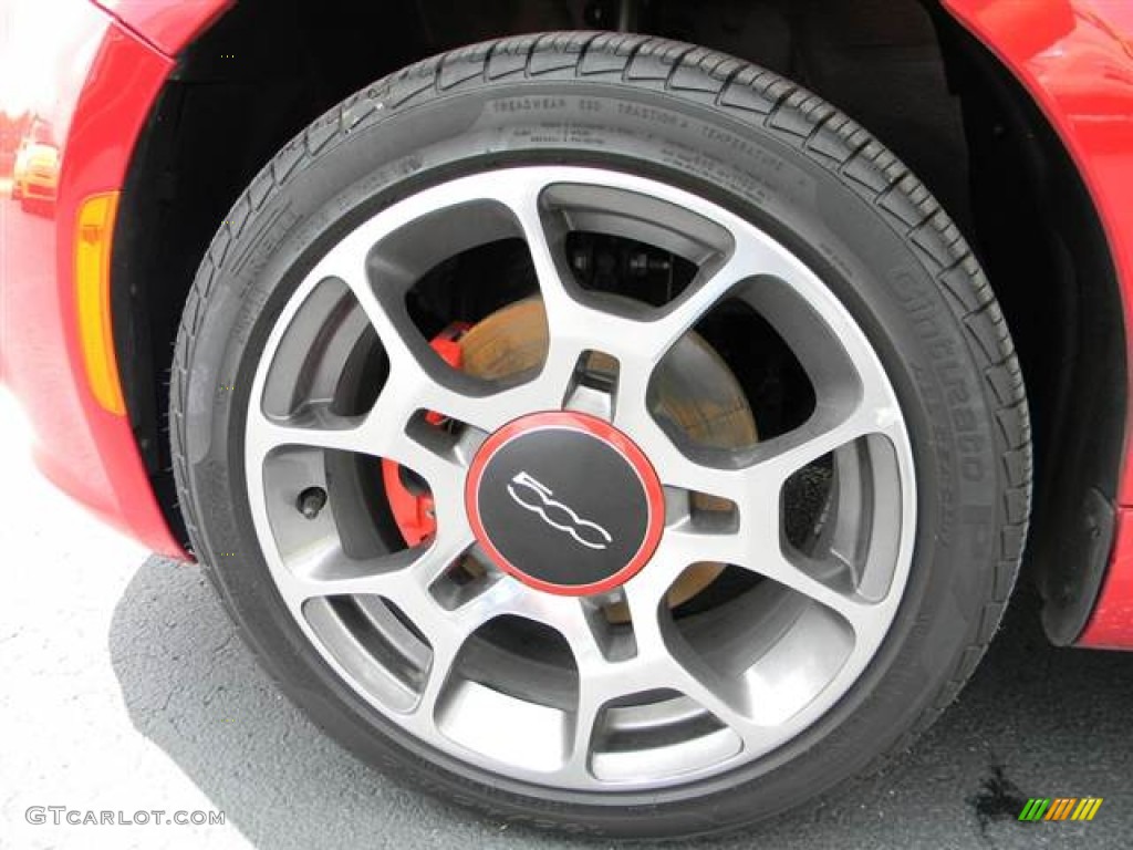 2012 Fiat 500 Sport Wheel Photo #64998250