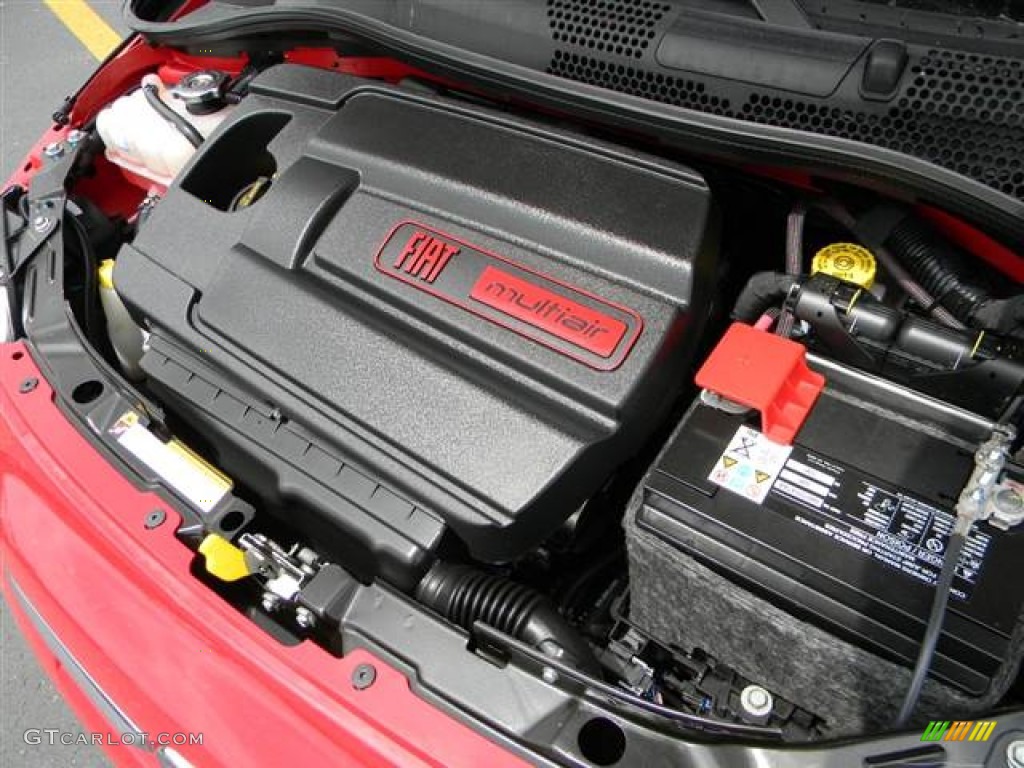 2012 Fiat 500 Sport 1.4 Liter SOHC 16-Valve MultiAir 4 Cylinder Engine Photo #64998264