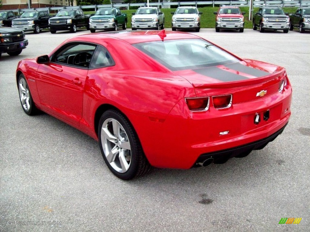 2012 Camaro SS/RS Coupe - Victory Red / Gray photo #2