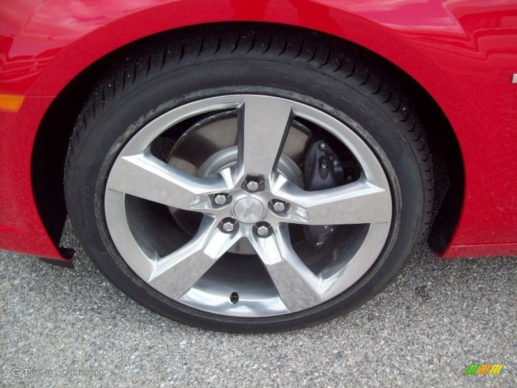2012 Camaro SS/RS Coupe - Victory Red / Gray photo #4