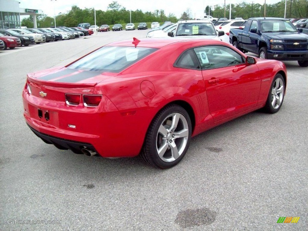 2012 Camaro SS/RS Coupe - Victory Red / Gray photo #12