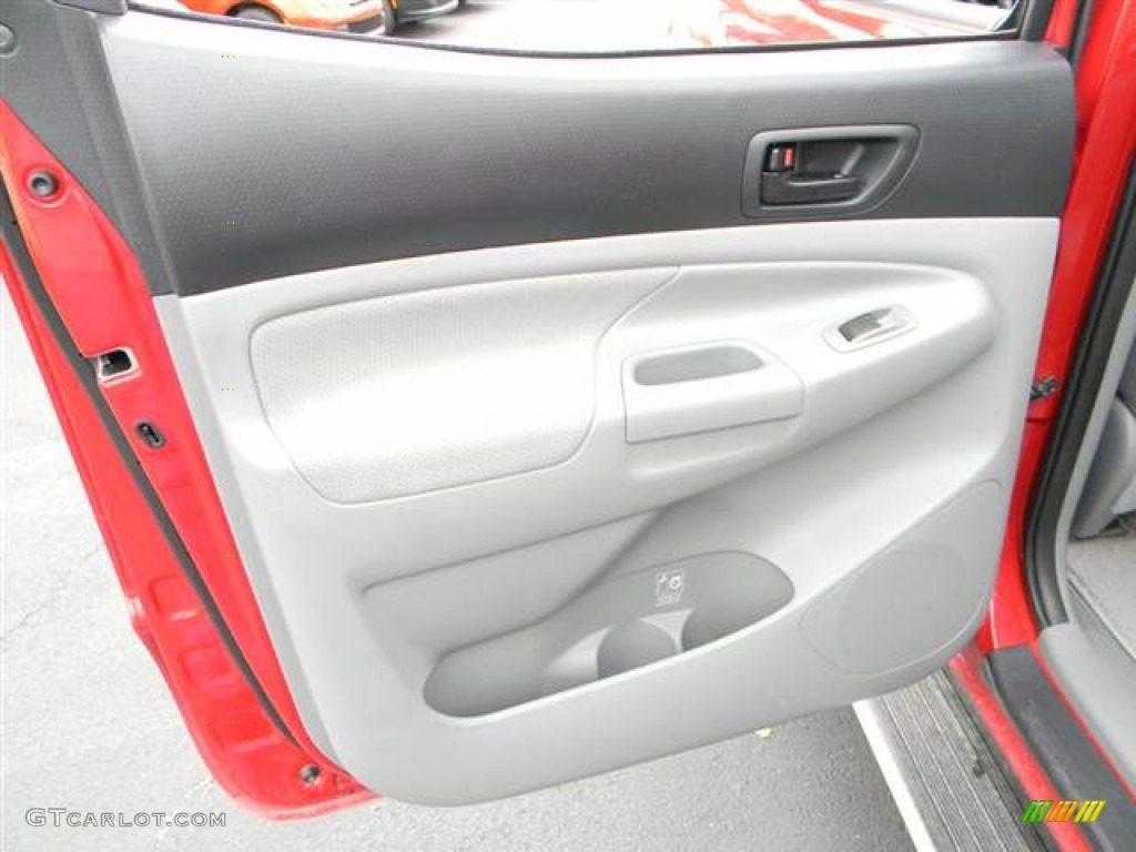 2009 Tacoma V6 PreRunner TRD Sport Double Cab - Barcelona Red Metallic / Graphite Gray photo #18