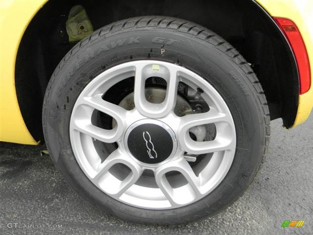 2012 Fiat 500 c cabrio Pop Wheel Photo #64999406