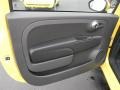 Tessuto Grigio/Avorio (Grey/Ivory) Door Panel Photo for 2012 Fiat 500 #64999439